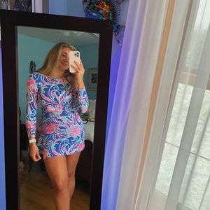 Lily Pulitzer Long Sleeved Dress!
